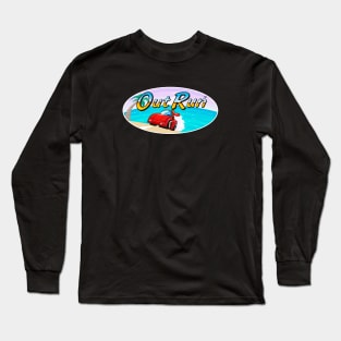 Mod.4 Arcade Out Run OutRun Video Game Long Sleeve T-Shirt